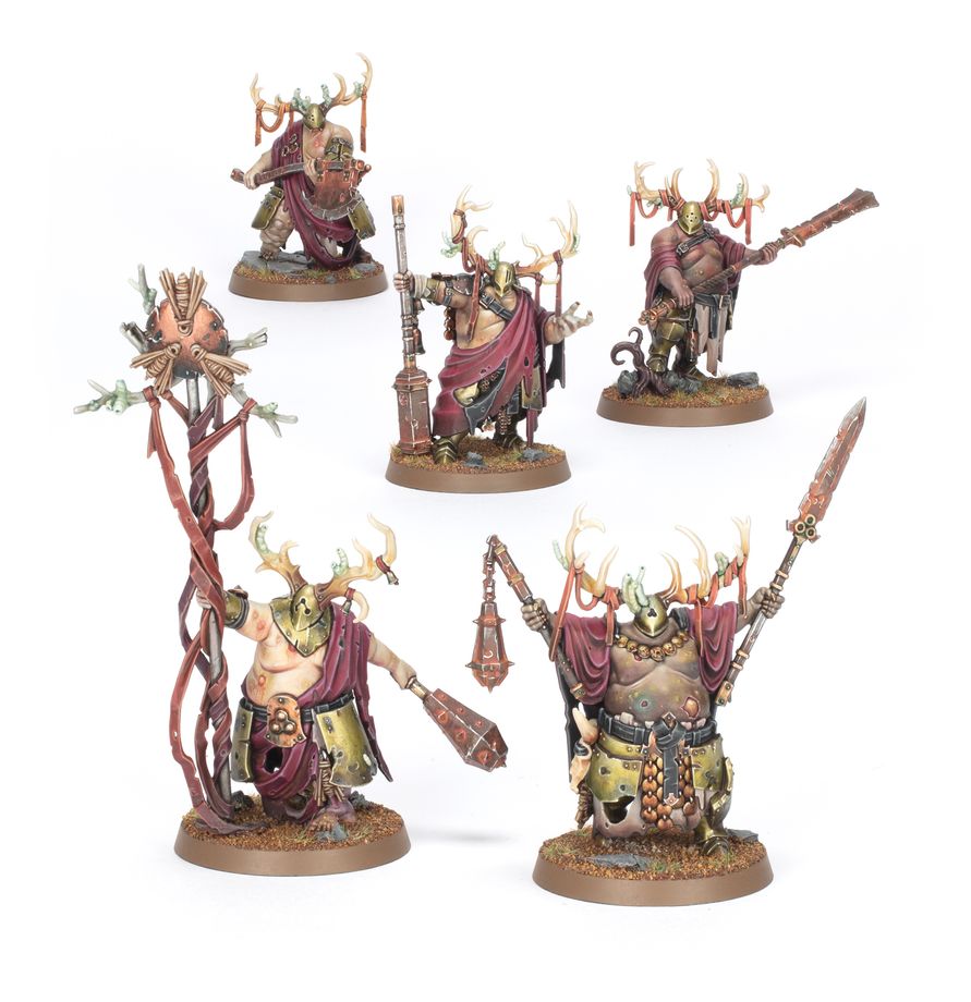 Warhammer: Age of Sigmar - Maggotkin of Nurgle: Putrid Blightkings