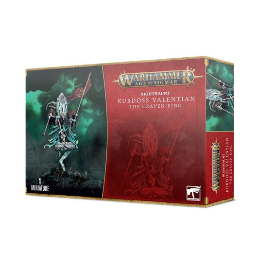 Warhammer: Age of Sigmar - Nighthaunt: Kurdoss Valentian, The Craven King