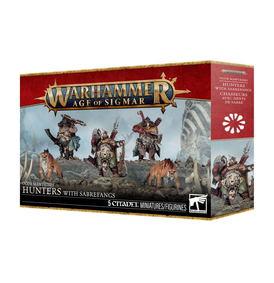 Warhammer: Age of Sigmar - Ogor Mawtribes: Hunters with Sabrefangs