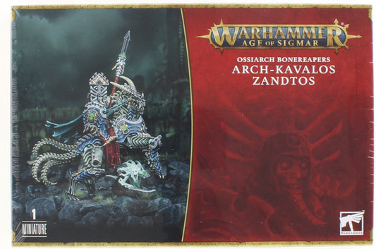 Warhammer: Age of Sigmar - Ossiarch Bonereapers: Arch-Kavalos Zandtos