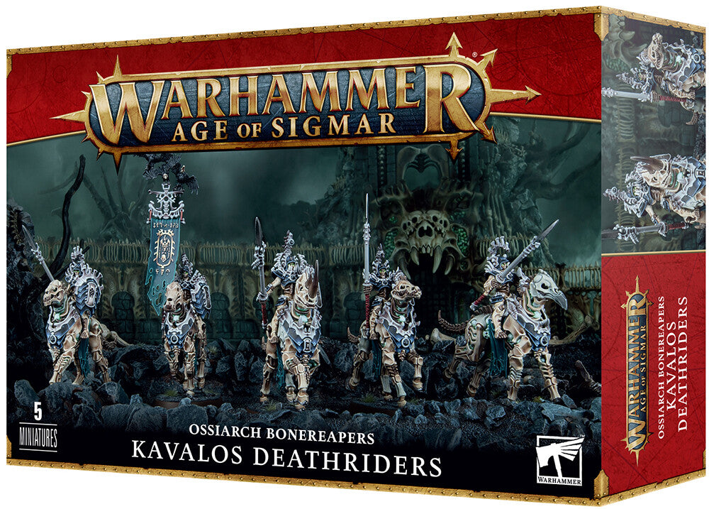 Warhammer: Age of Sigmar - Ossiarch Bonereapers: Kavalos Deathriders