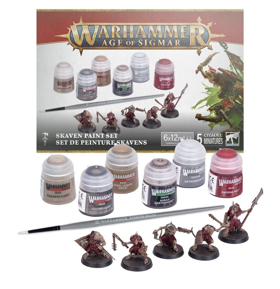 Warhammer: Age of Sigmar - Skaven Paint Set