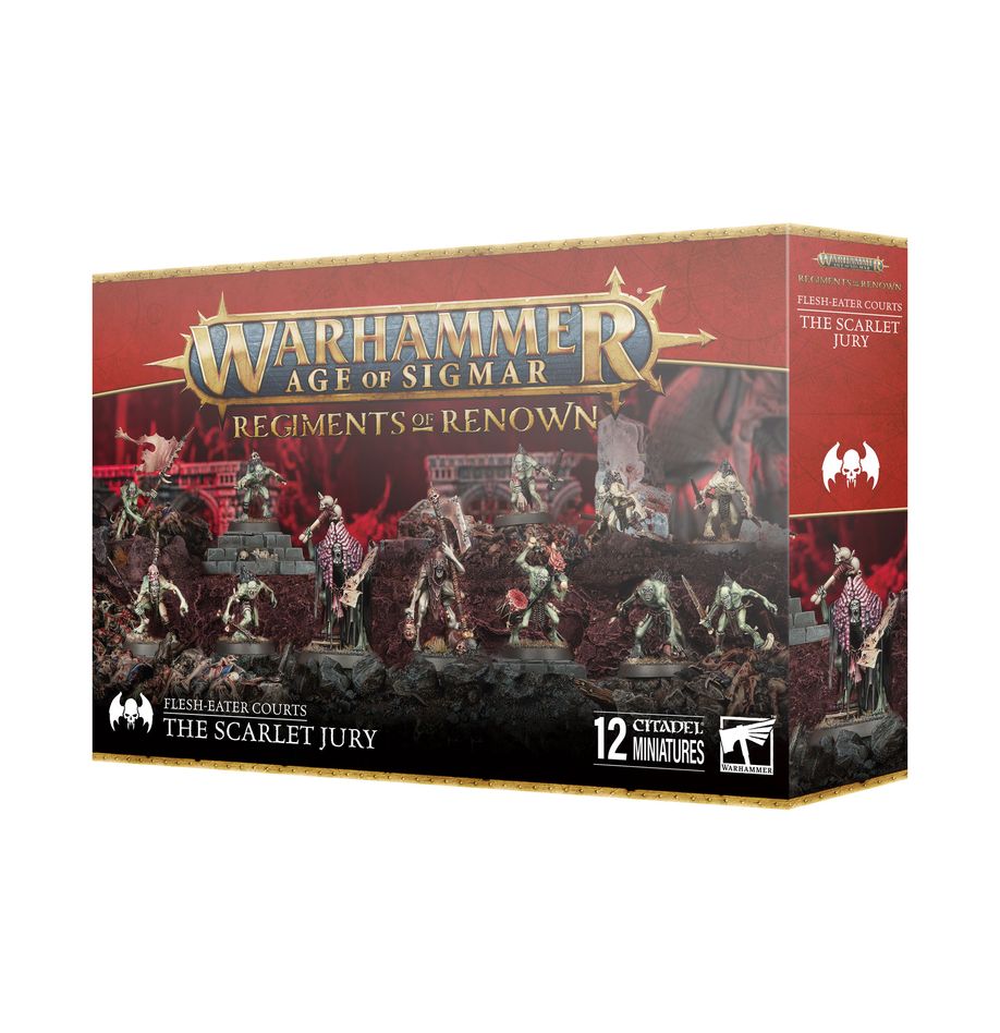 Warhammer: Age of Sigmar - Regiments of Renown Flesh-Eater Courts: The Scarlet Jury