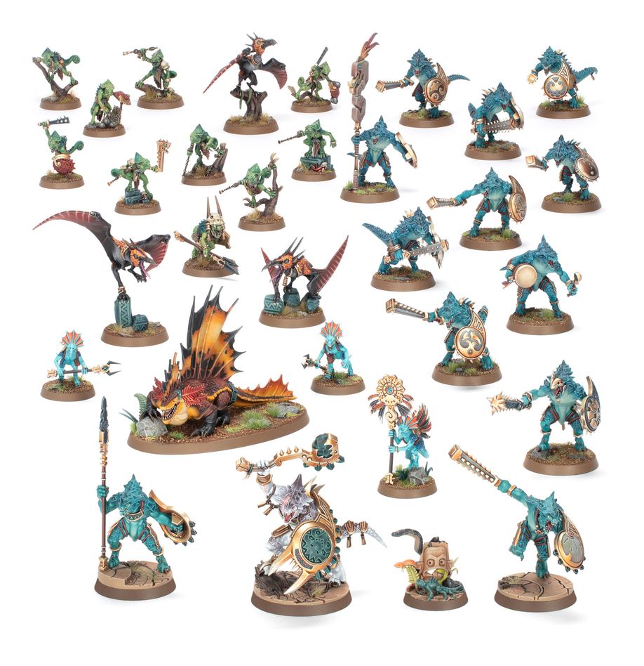 Warhammer: Age of Sigmar - Seraphon Spearhead: Sunblooded Prowlers