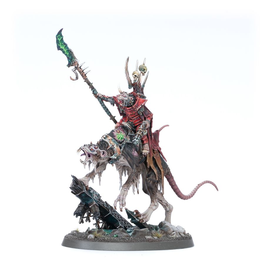 Warhammer: Age of Sigmar - Skaven: Clawlord on Gnaw-Beast