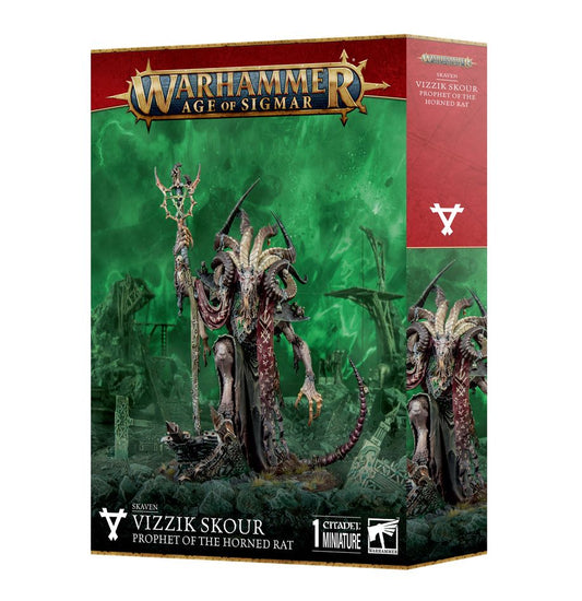 Warhammer: Age of Sigmar - Skaven: Vizzik Skour, Prophet of the Horned Rat