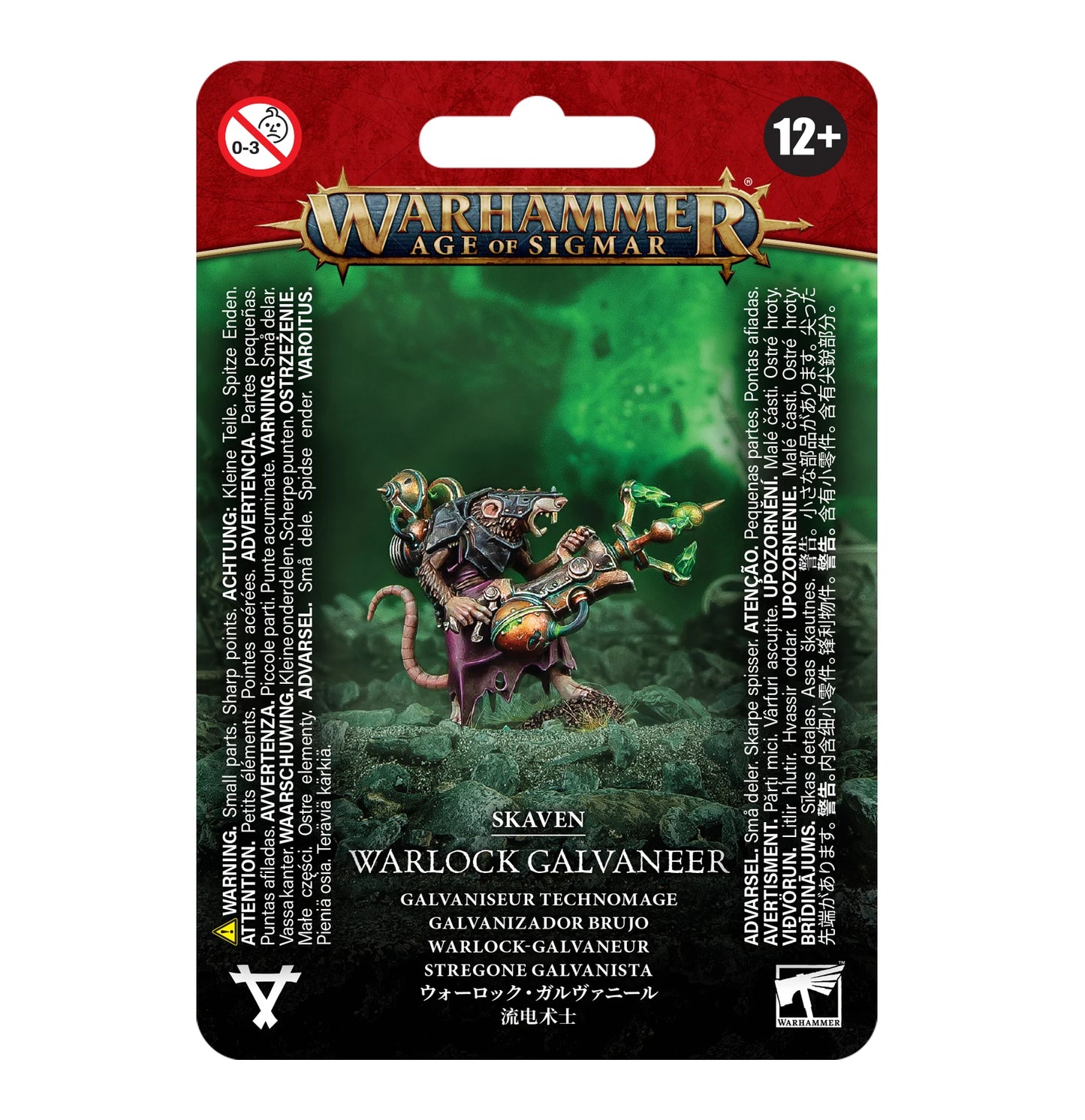 Warhammer: Age of Sigmar - Skaven: Warlock Galvaneer