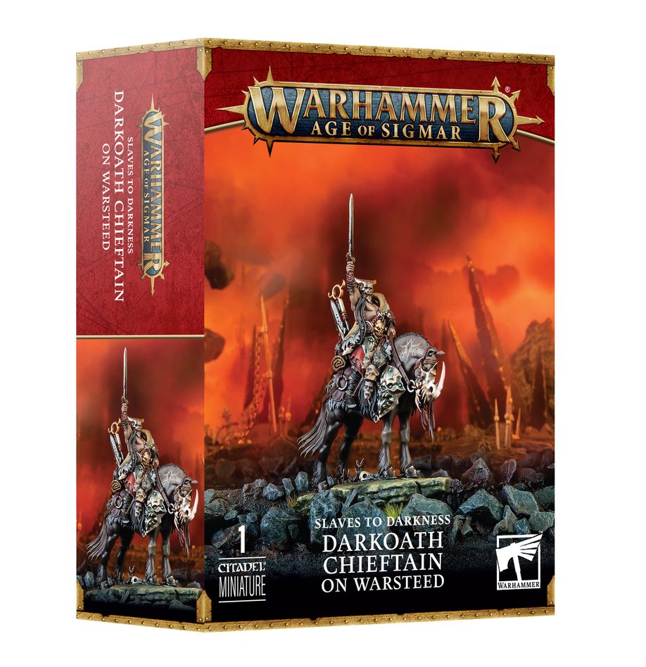 Warhammer: Age of Sigmar - Slaves to Darkness: Darkoath Chieftain on Warsteed