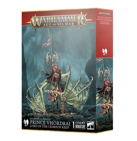 Soulblight Gravelords: Prince Vhordrai Lord of the Crimson Keep