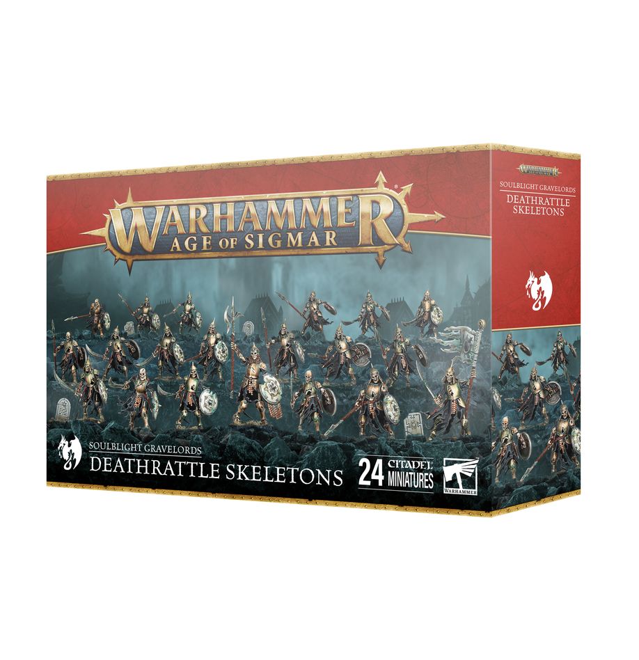 Warhammer: Age of Sigmar - Soulblight Gravelords: Deathrattle Skeletons