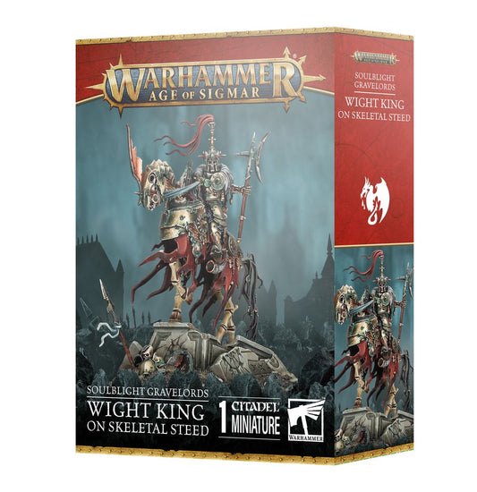 Warhammer: Age of Sigmar - Soulblight Gravelords: Wight King on Skeletal Steed