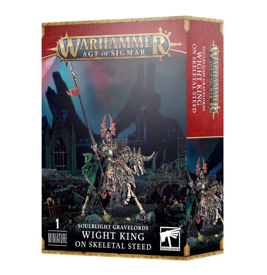 Warhammer: Age of Sigmar - Soulblight Gravelords: Wight King on Skeletal Steed