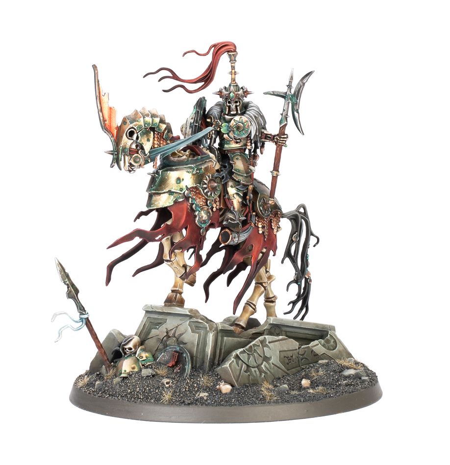 Warhammer: Age of Sigmar - Soulblight Gravelords: Wight King on Skeletal Steed