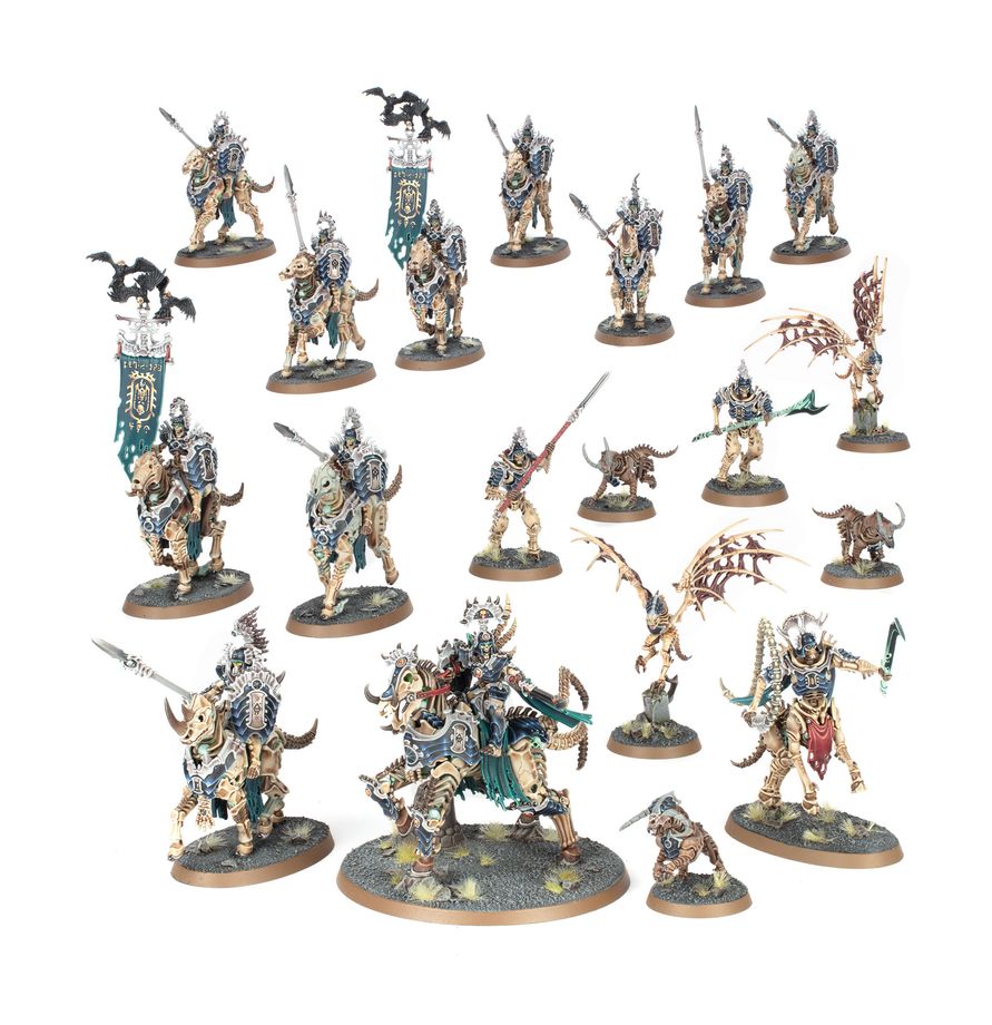 Warhammer: Age of Sigmar - Ossiarch Bonereapers Spearhead: Kavalos Vanguard