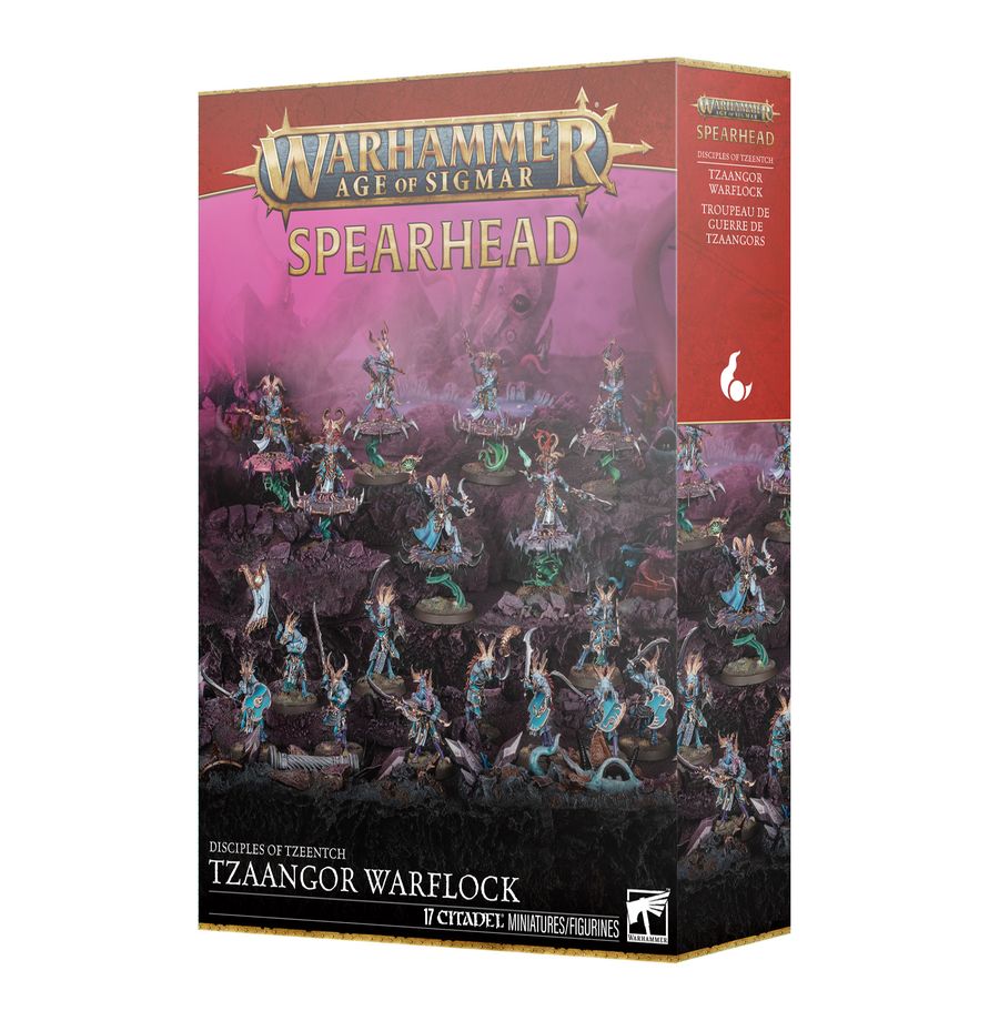 Warhammer: Age of Sigmar - Disciples of Tzeentch Spearhead: Tzaangor Warflock