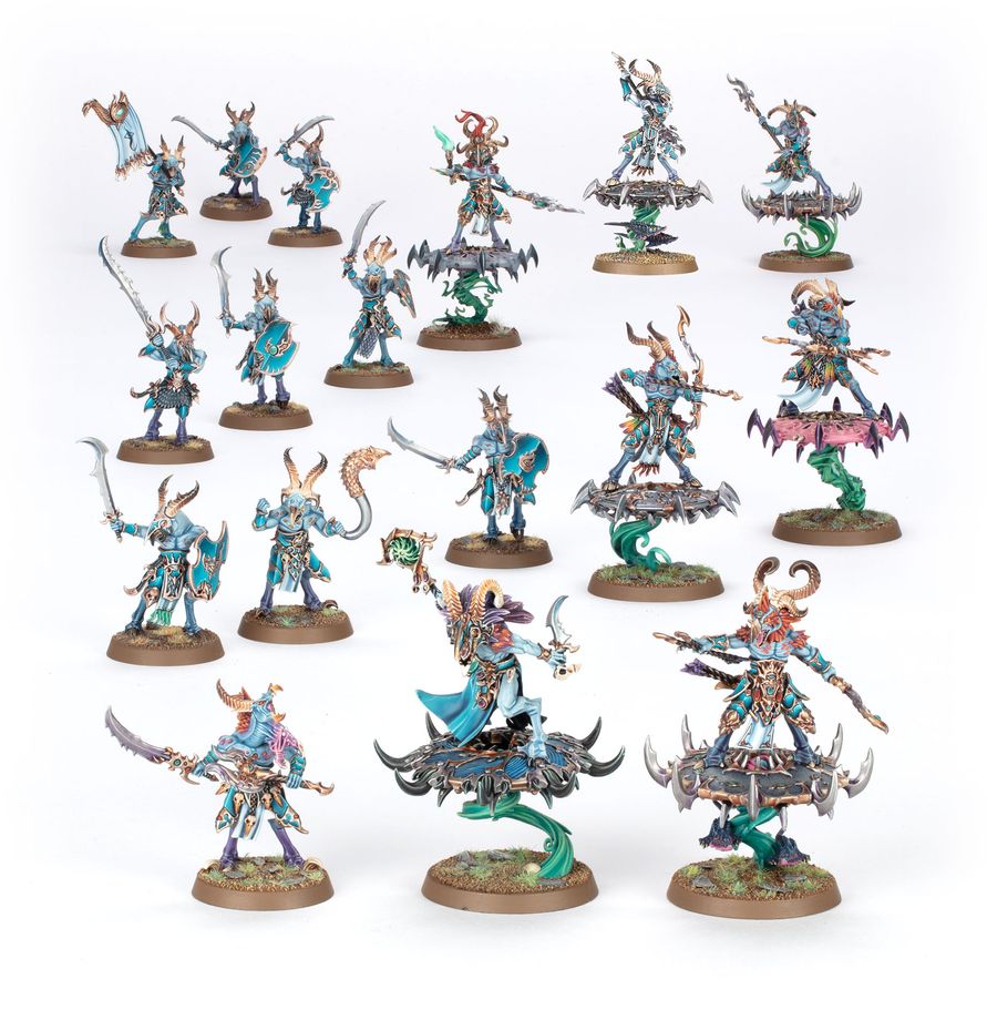 Warhammer: Age of Sigmar - Disciples of Tzeentch Spearhead: Tzaangor Warflock