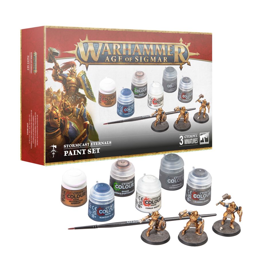 Warhammer: Age of Sigmar - Stormcast Eternals Paint Set