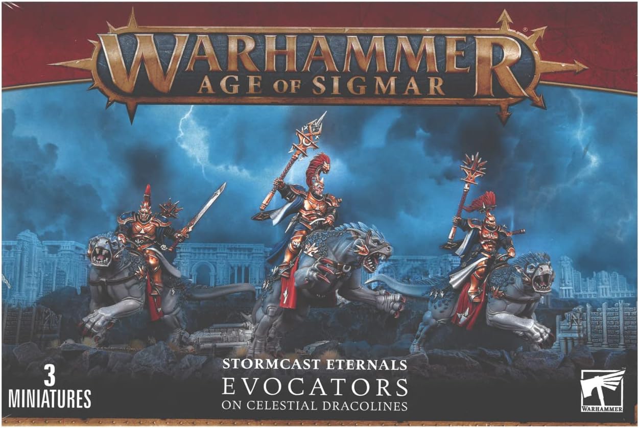 Warhammer: Age of Sigmar - Stormcast Eternals: Evocators on Celestial Dracolines