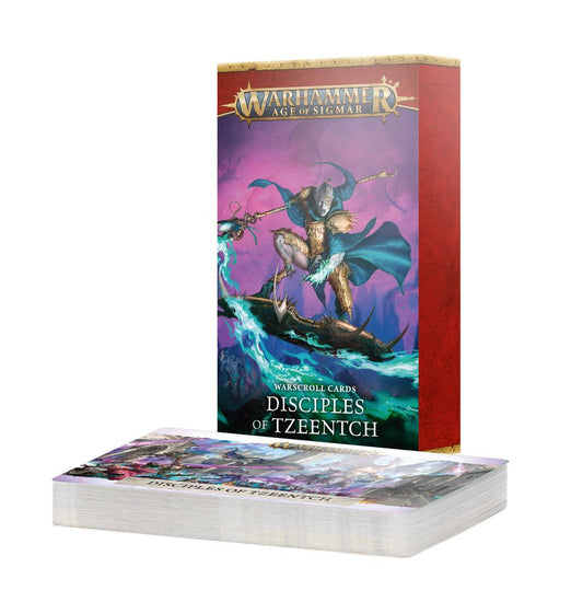 Warhammer: Age of Sigmar - Disciples of Tzeentch Warscroll Cards