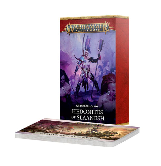 Warhammer: Age of Sigmar - Hedonites of Slaanesh: Warscroll Cards