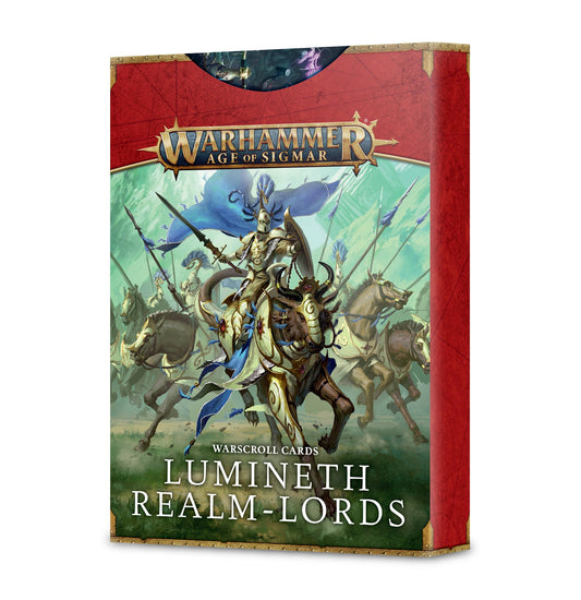 Warhammer: Age of Sigmar - Lumineth Realm-lords Warscroll Cards (2022)