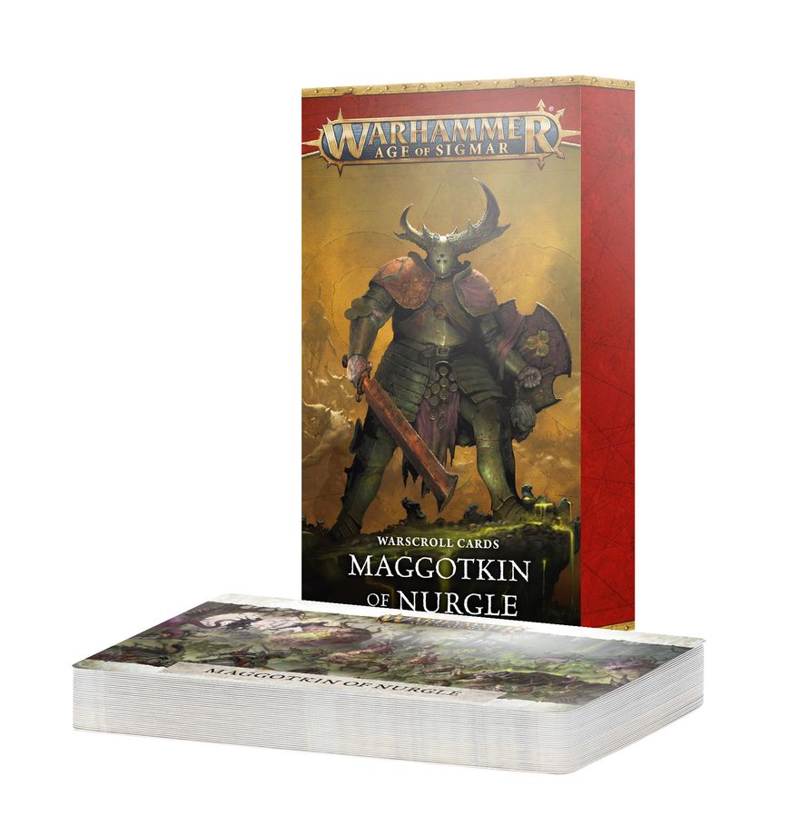 Warhammer: Age of Sigmar - Maggotkin of Nurgle Warscroll Cards