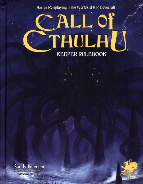 Call of Cthulhu Keeper's Rulebook (7th Edition)