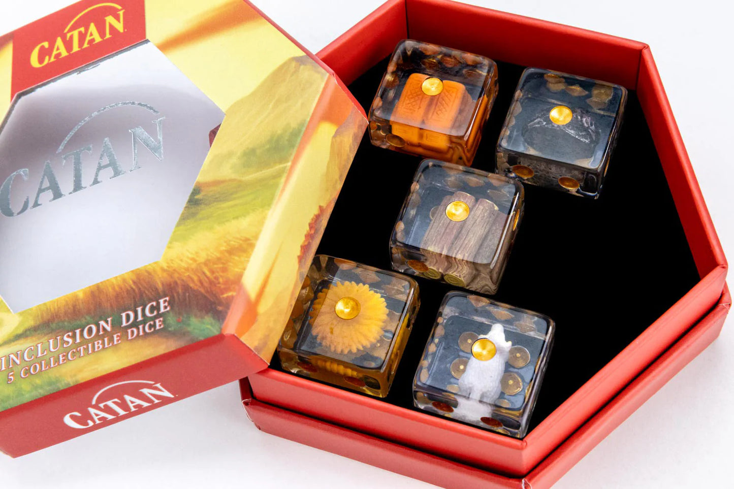 CATAN: Inclusion Dice (5 Collectible Dice)