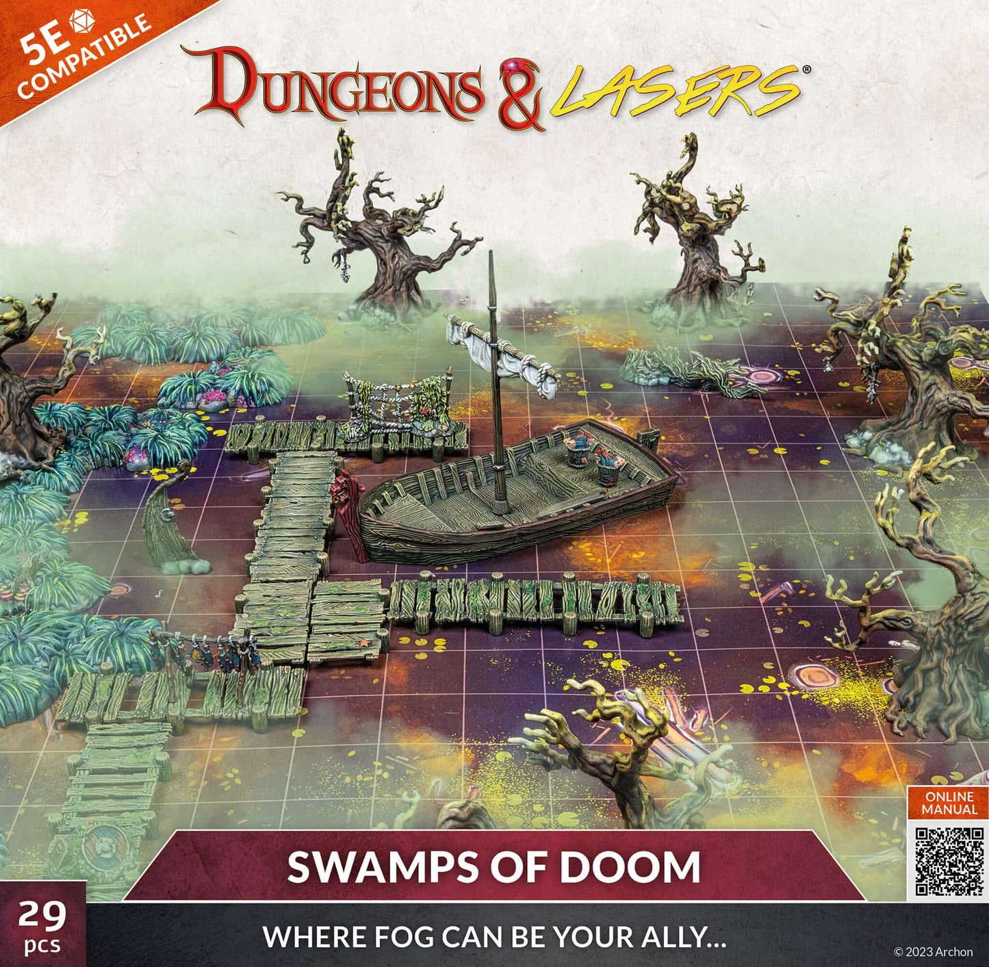 Dungeons & Lasers: Swamps of Doom - Where Fog Can Be Your Ally...
