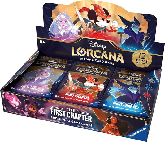 Disney Lorcana Trading Card Game: The First Chapter Booster Display