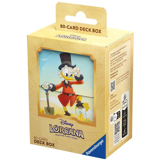 Disney Lorcana: 80-Card Deck Box - Scrooge McDuck