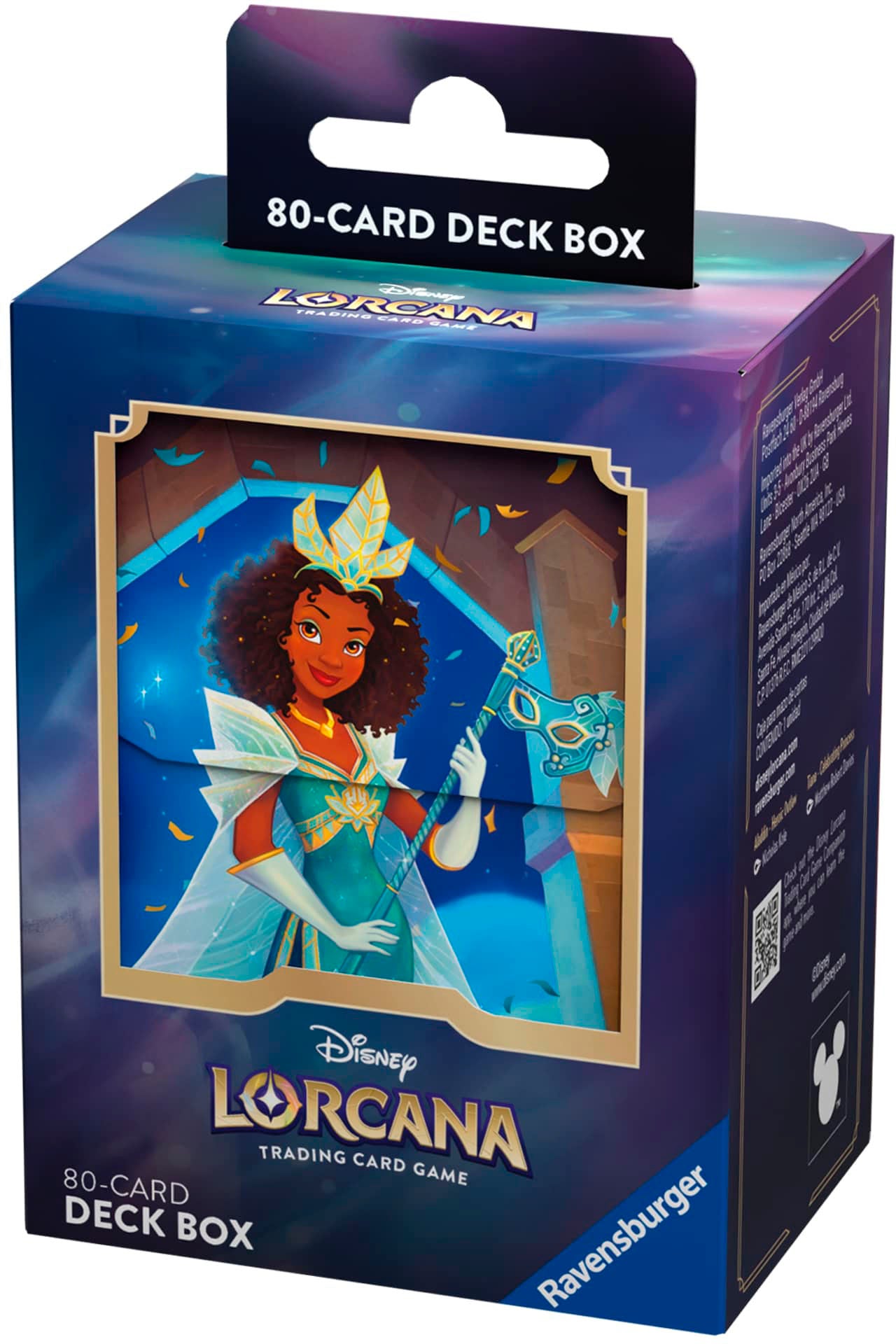 Disney Lorcana: 80-Card Deck Box - Tiana