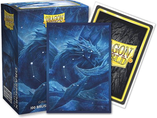 Dragon Shield: Constellations of Arcania Brushed Art Sleeves (100 Sleeves)
