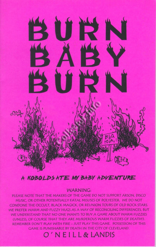 Kobolds Ate My Baby 3E: Burn Baby Burn