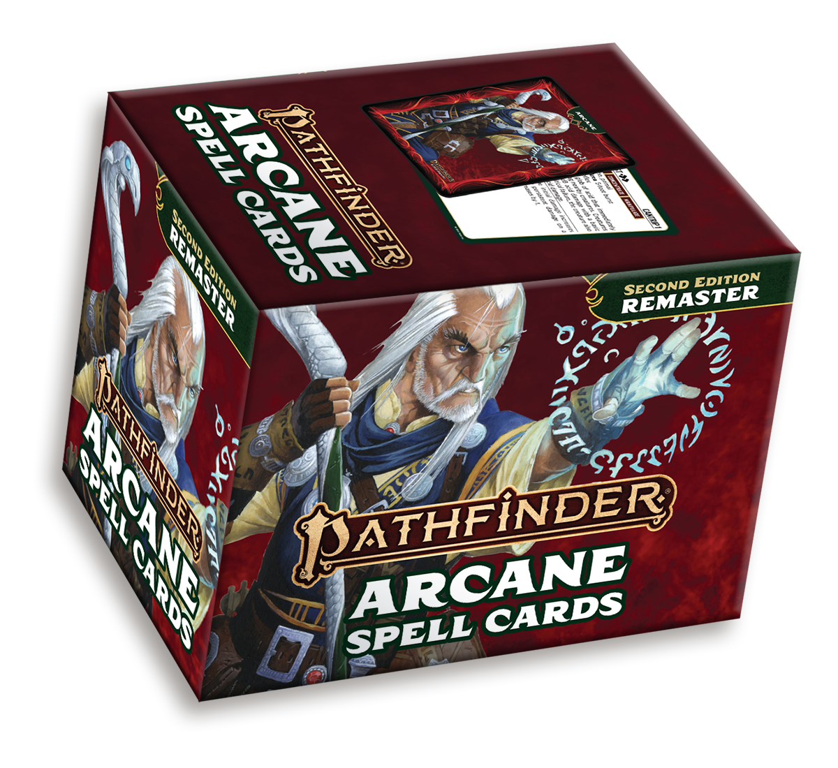 Pathfinder (Second Edition): Arcane Spell Cards Remaster