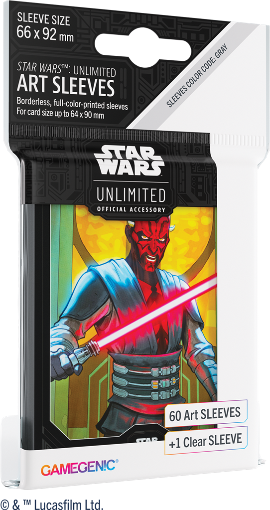 Star Wars Unlimited: Art Sleeves - Darth Maul