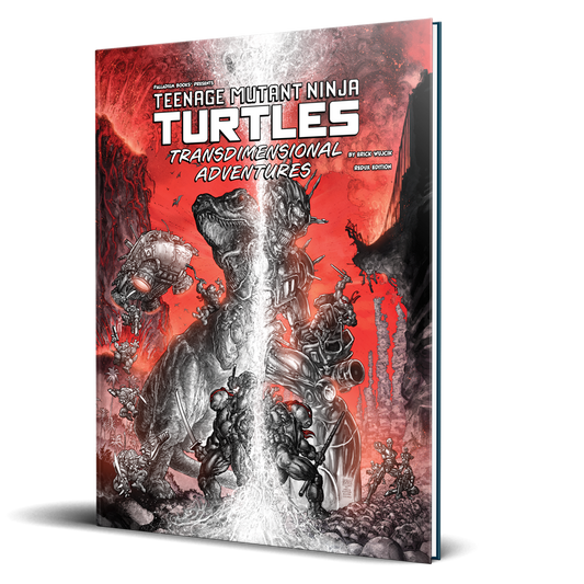 Teenage Mutant Ninja Turtles: Transdimensional Adventures - Black White & Red Edition
