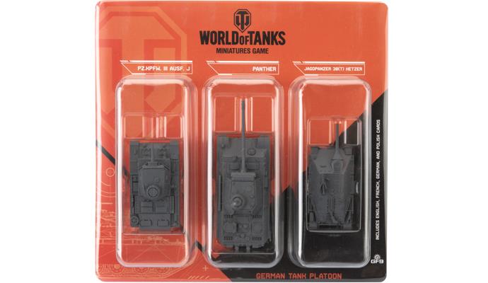 World of Tanks: Miniatures Game - Platoon 2 Blister Pack (Germany)