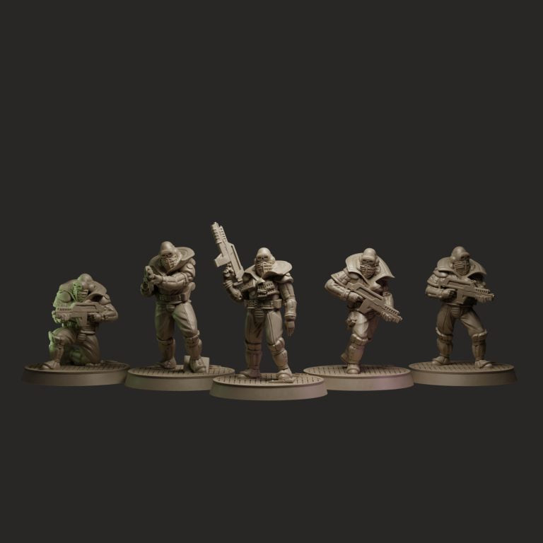 Alien: The Roleplaying Game - Miniatures Set: Rapture Protocol
