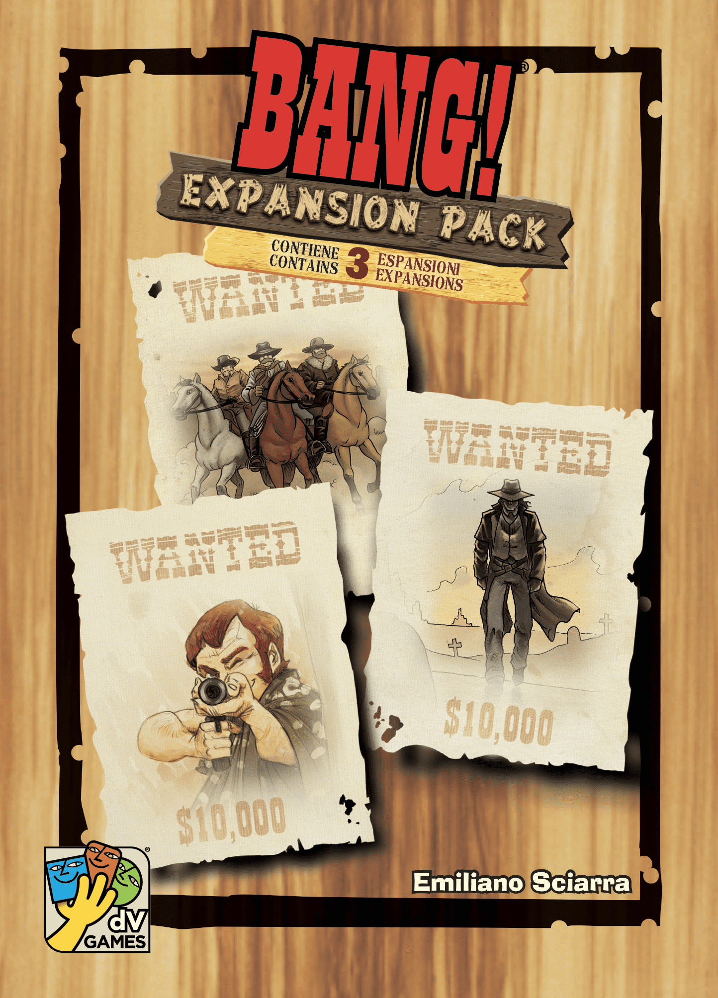 BANG!: Wild West Show, The Valley of Shadows, High Noon & A Fistful of Cards Expansions