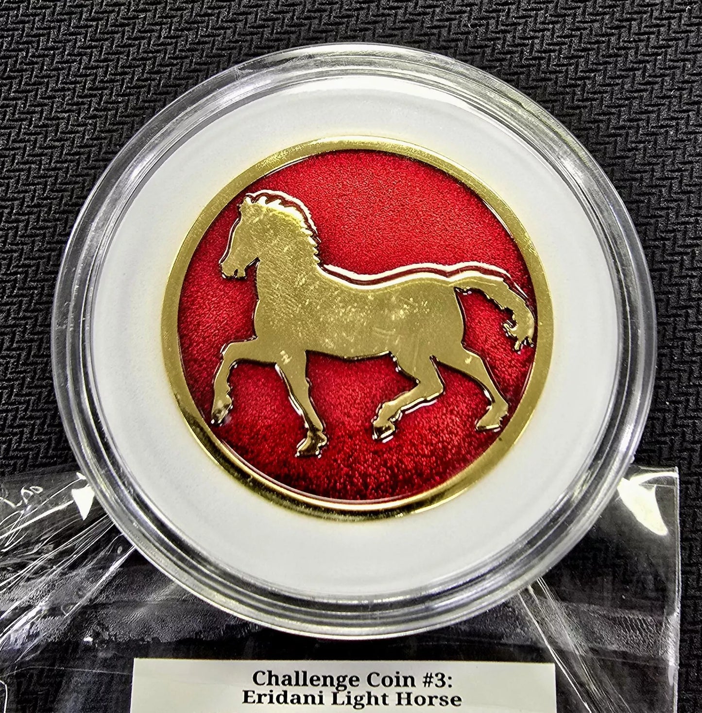 Battletech: Challenge Coin #3 - Eridani Light Horse