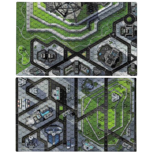 Battletech: City - HPG Engineering Battlemat