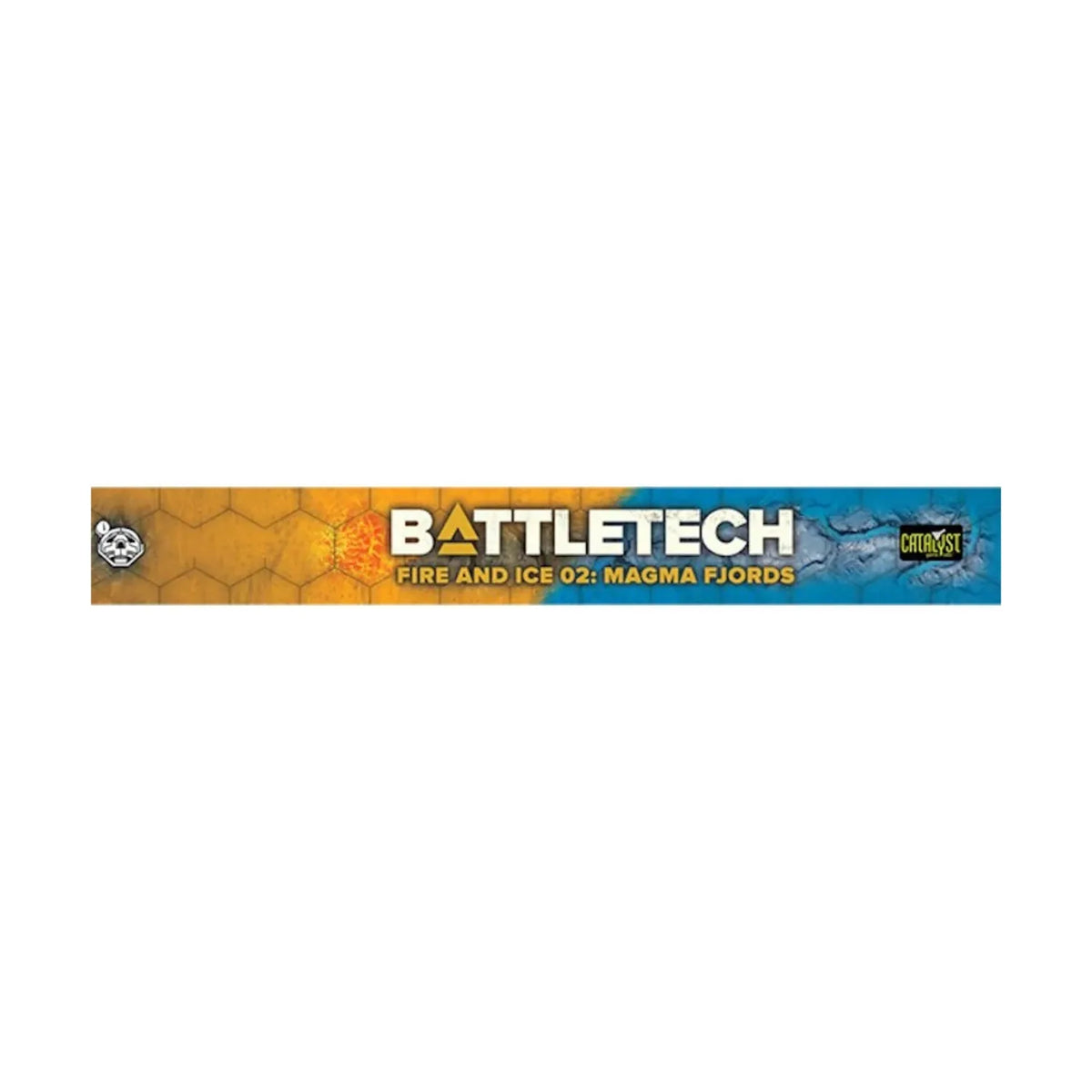 Battletech: Battlemat - Fire and Ice 02: Magma Tubes / Frozen Fjords