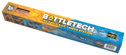 Battletech: Battlemat - Fire and Ice 03: Umber Wall / Remote Station