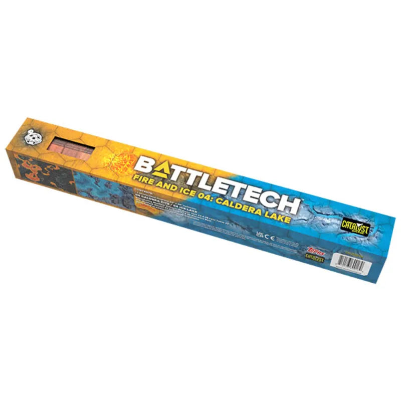 Battletech: Battlemat - Fire and Ice 04: Caldera Pits / Ice Lake