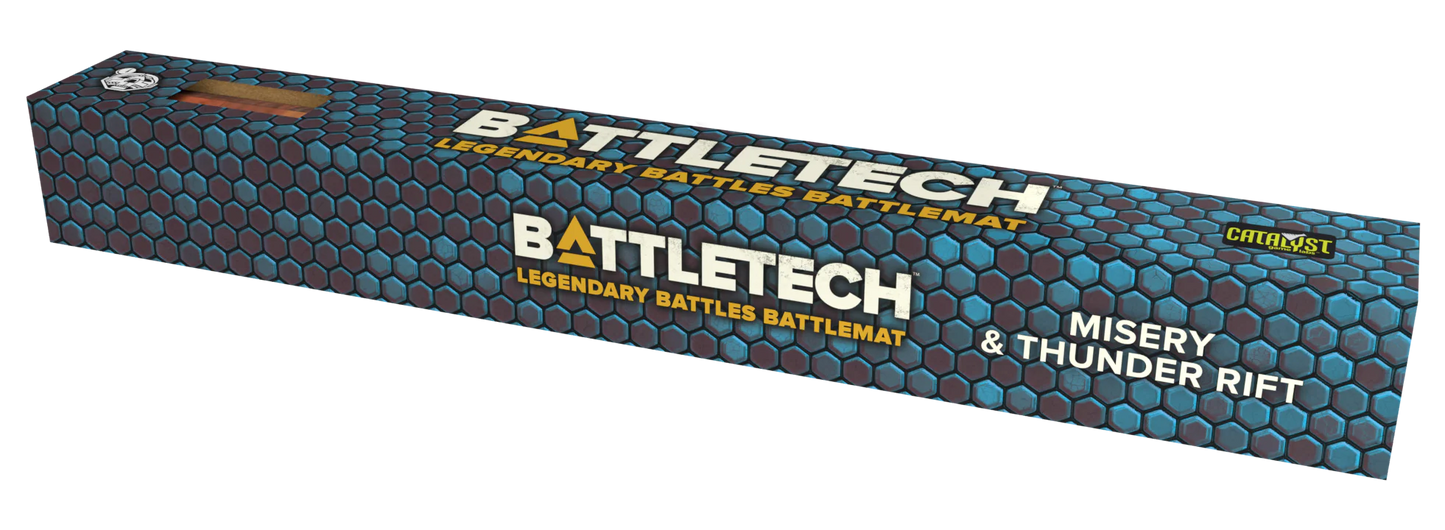 BattleTech: Legendary Battles BattleMat - Misery / Thunder Rift