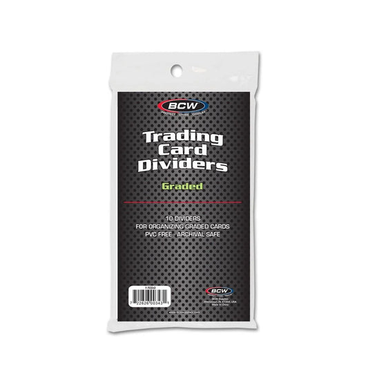 Trading Card Dividers (Graded, 10 Dividers)