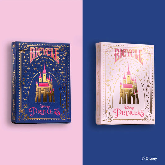 Bicycle Playing Cards: Disney Princess (Navy/Pink)