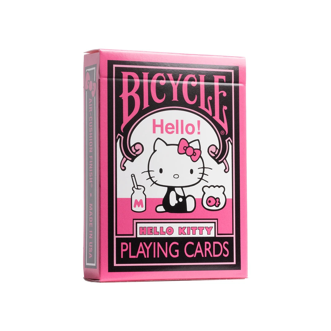 Bicycle Playing Cards: Hello Kitty - Black & Pink