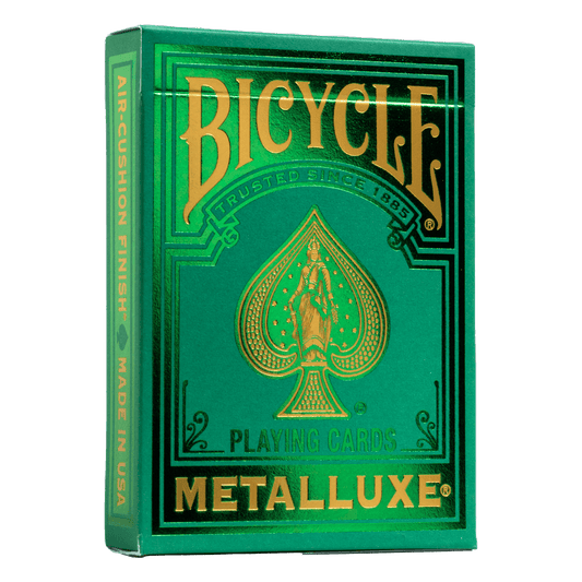 Bicycle Metalluxe Green Playing Cards